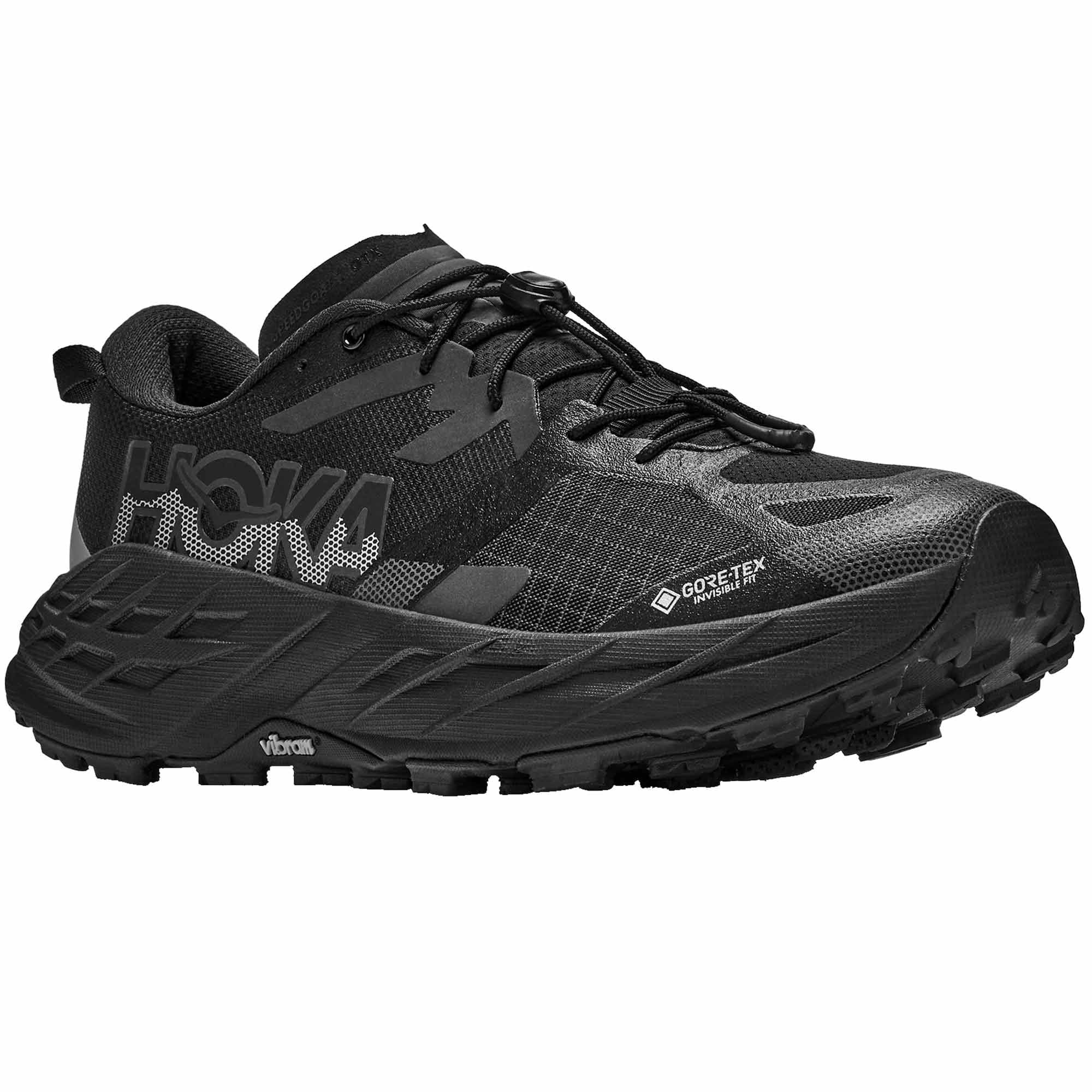Speedgoat 7 Gore-Tex Men's Waterproof Trail Running Shoes Black/Carbon Black