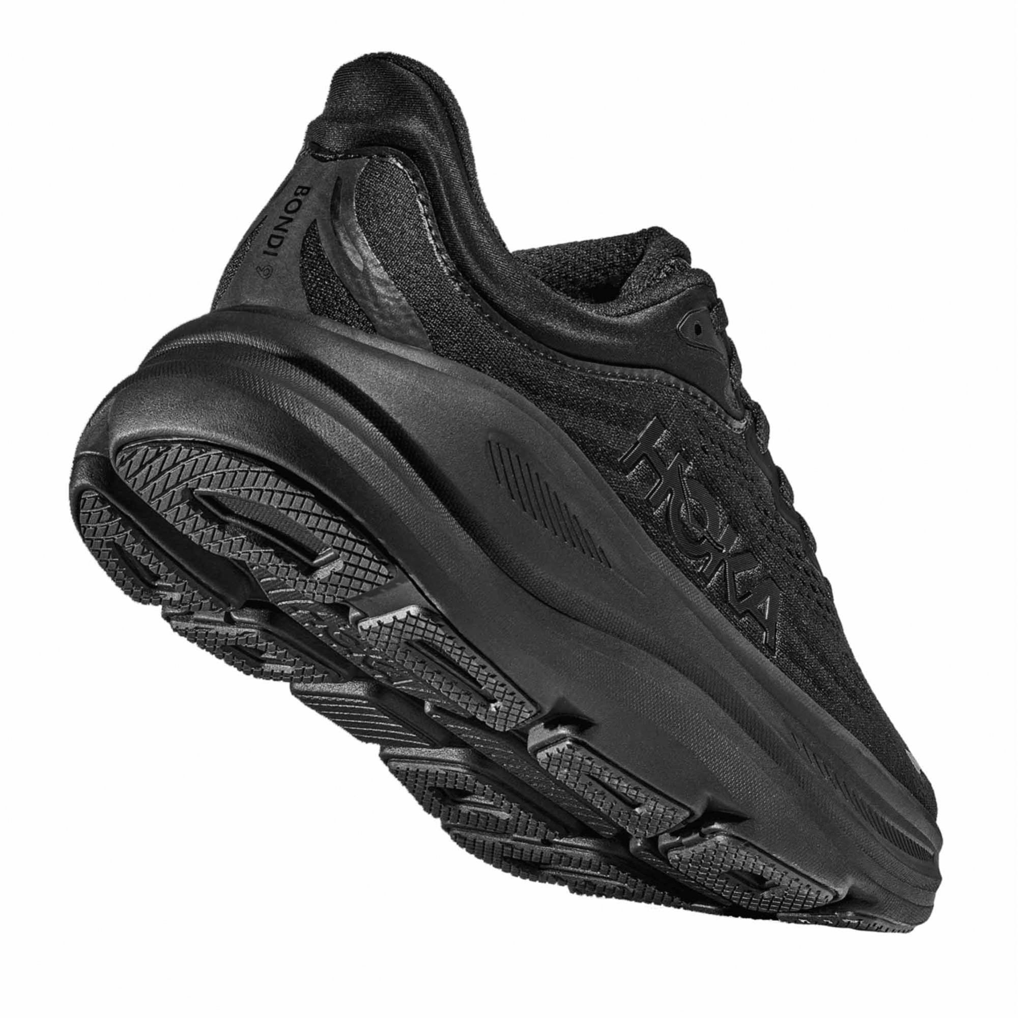 Bondi 9 Womens Running Shoes Black/Black