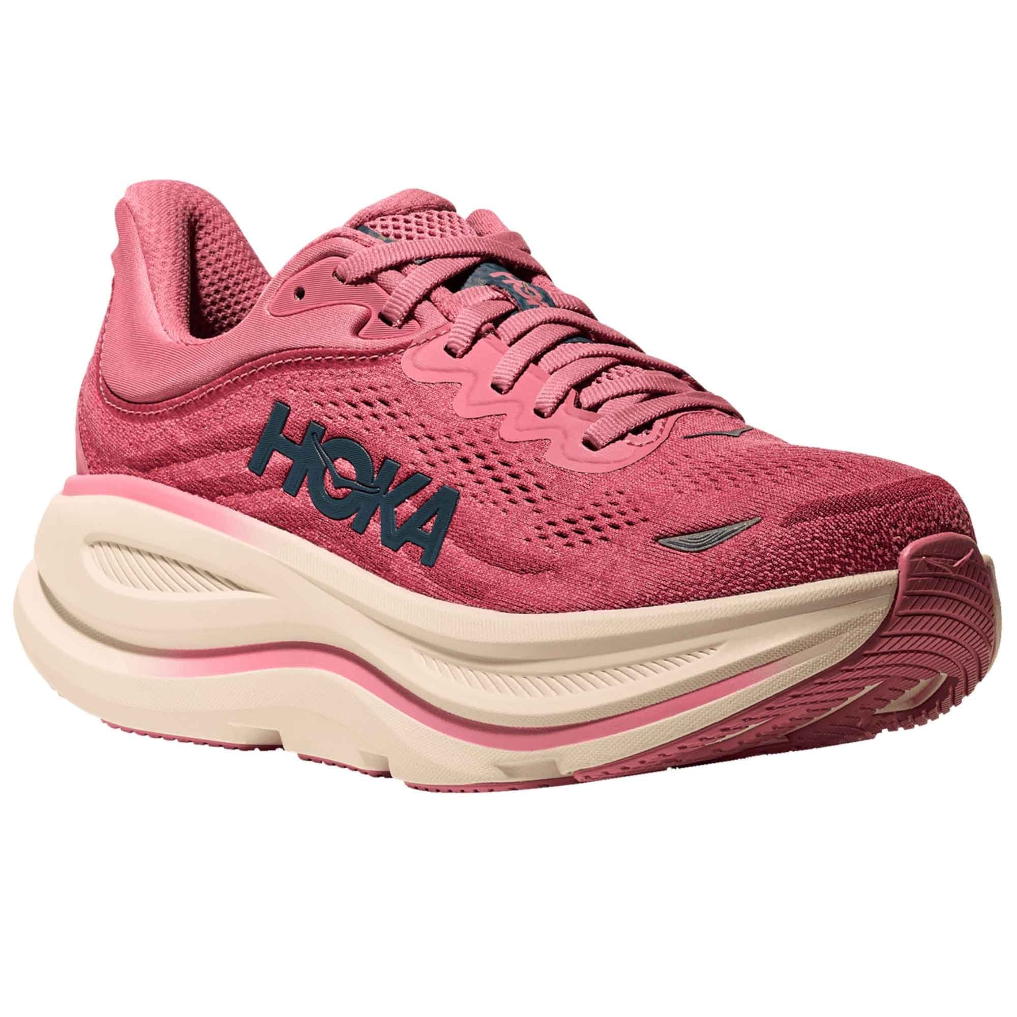 Bondi 9 Womens Running Shoes Lingonberry/Cranberry