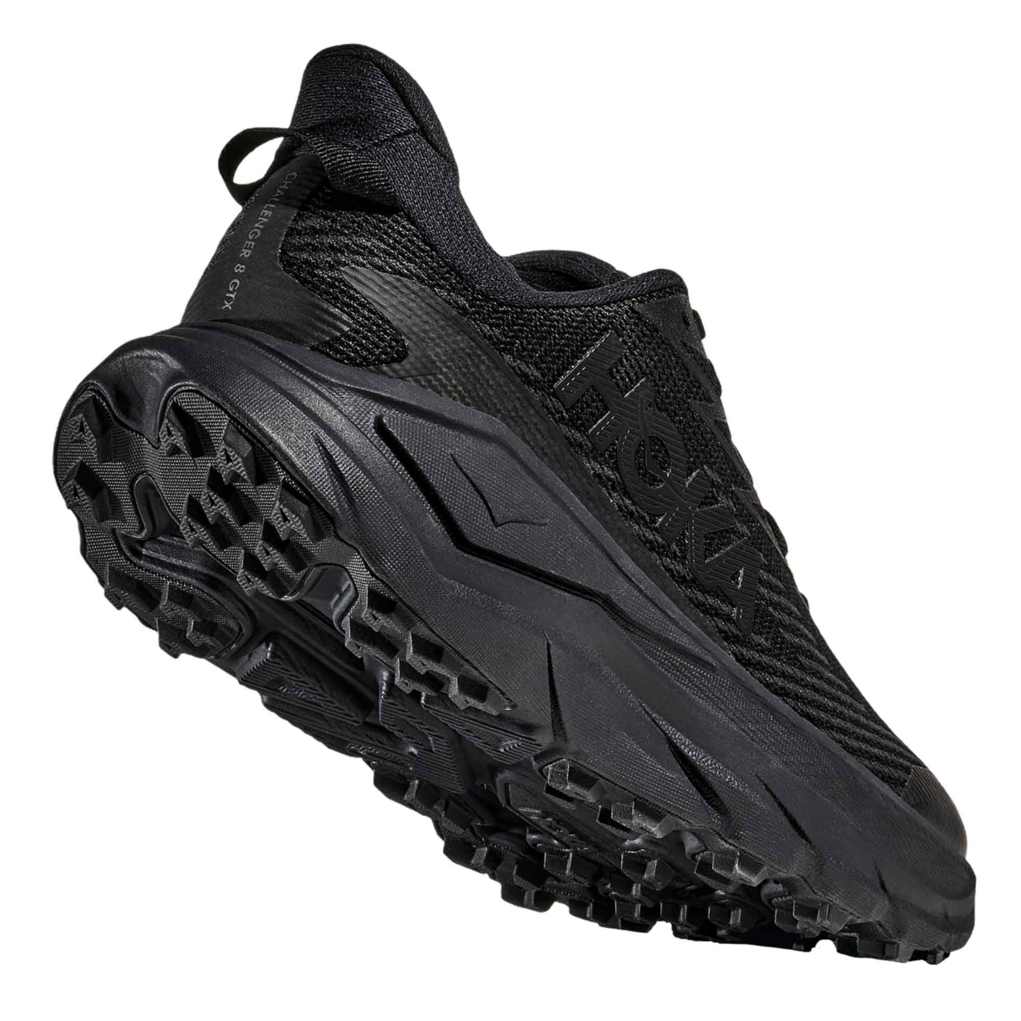 Challenger 8 GTX Women's Waterproof Trail Running Shoes Black/Carbon Black