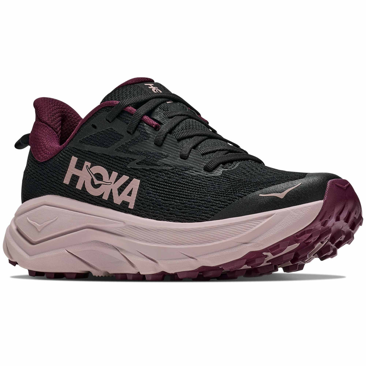 Challenger 8 Women's Trail Running Shoes Black/Pink Opal