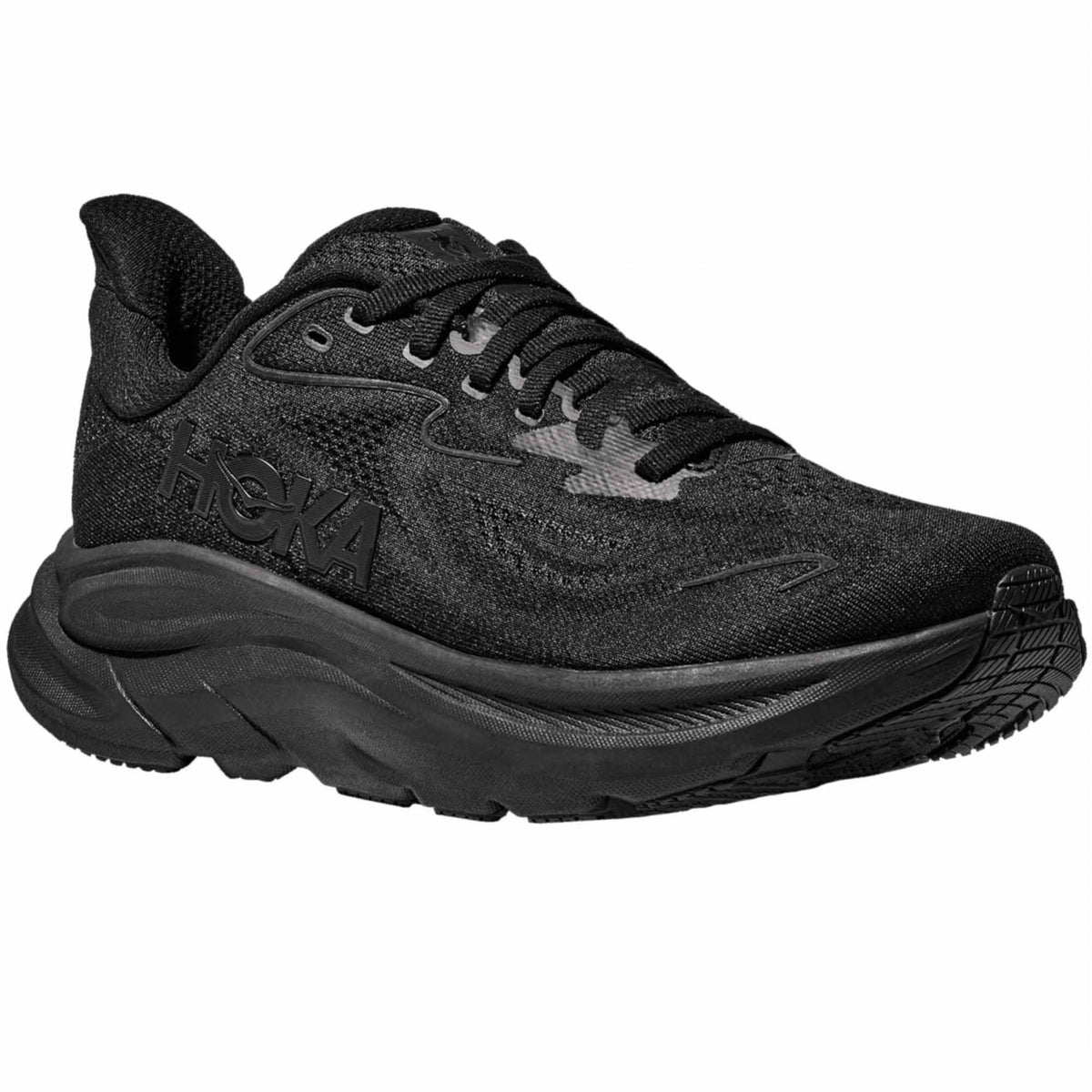 Clifton 10 Womens Running Shoes Black/Black