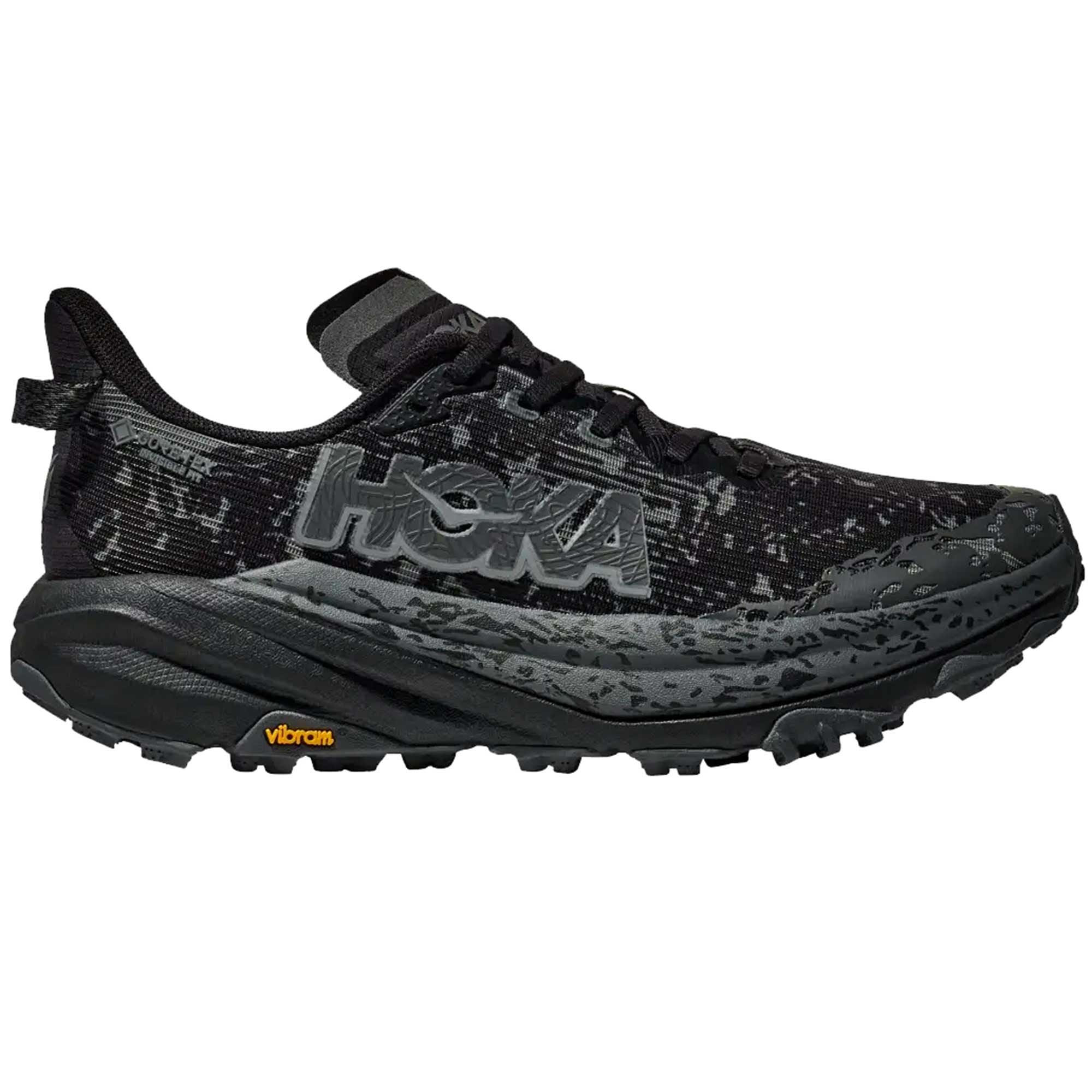 Speedgoat 6 Gore-Tex Womens Waterproof Trail Running Shoes Black/Outer Orbit